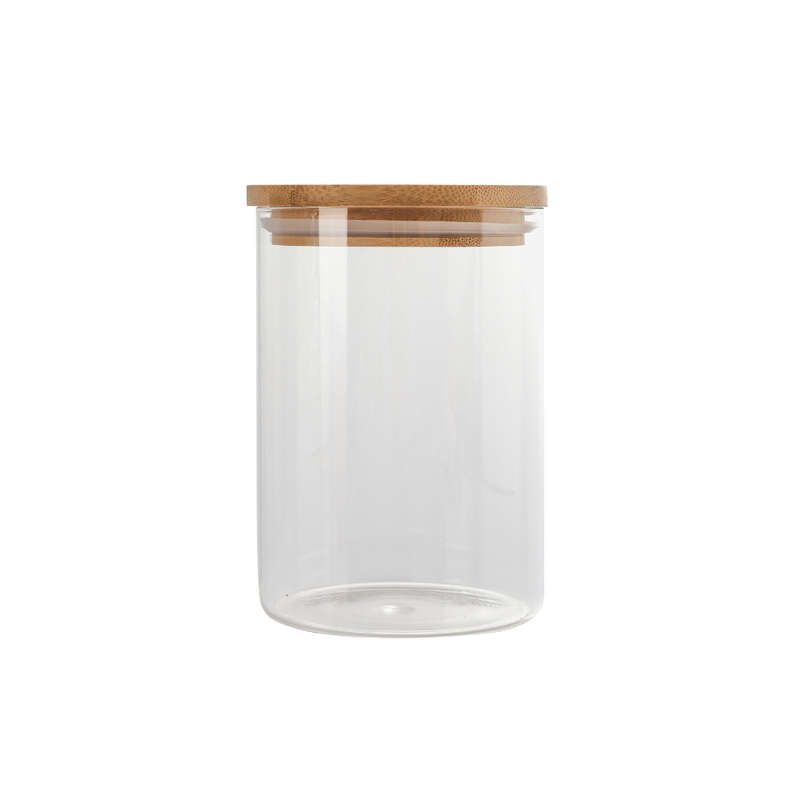 O'lala Glass Storage Jar with Bamboo Lid