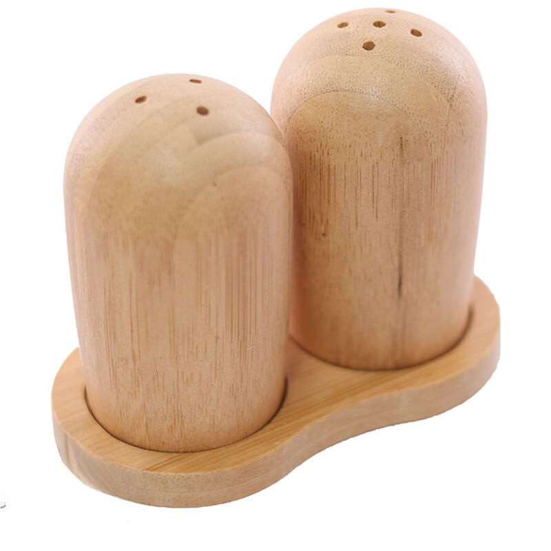 Bamboo Salt/Pepper Shaker Set
