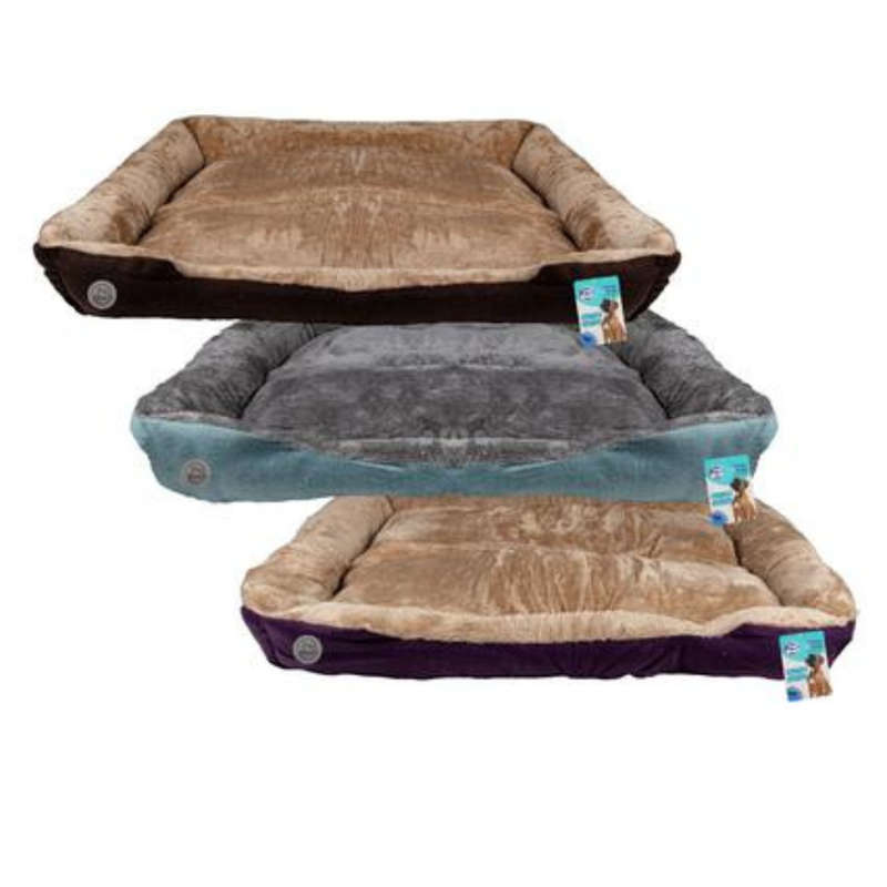 Petmall Fur Dog Bed - Rectangle