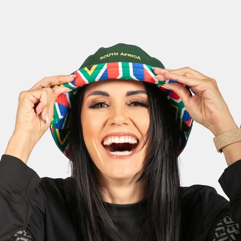 Reversible SA Flag Bucket Hat