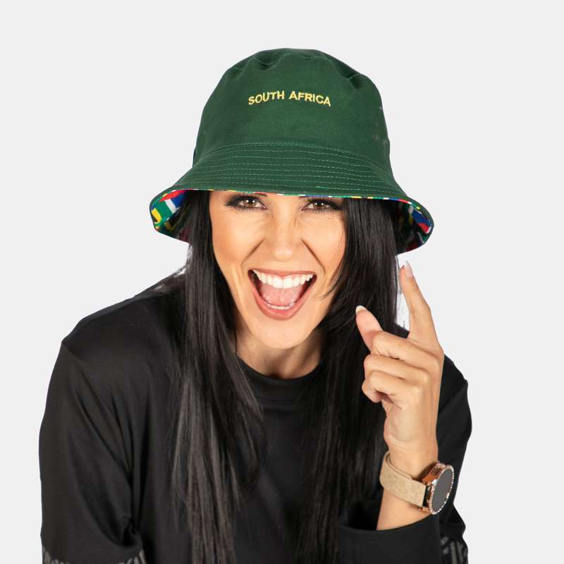 Reversible SA Flag Bucket Hat