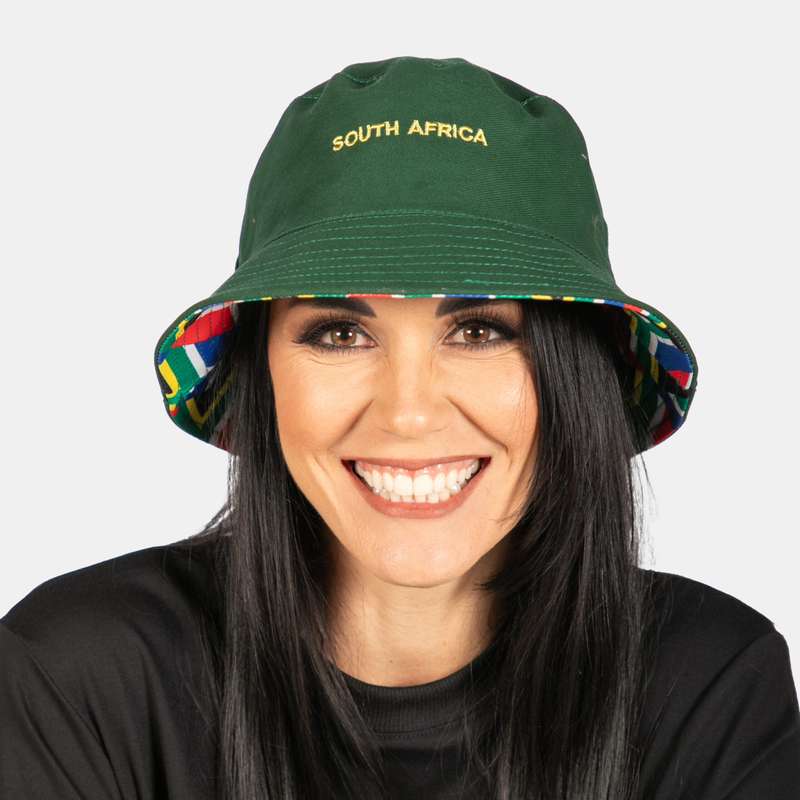 Reversible SA Flag Bucket Hat