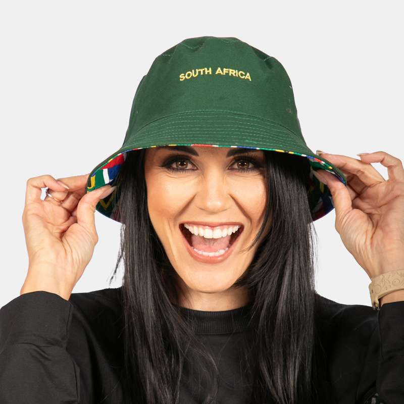 Reversible SA Flag Bucket Hat