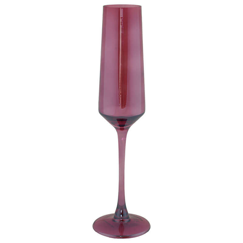 Emma Lustre Champagne Flute Glasses 180ml - Set of 4