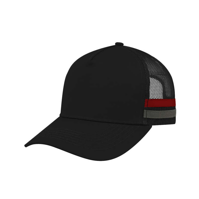 Striped Trucker Cap