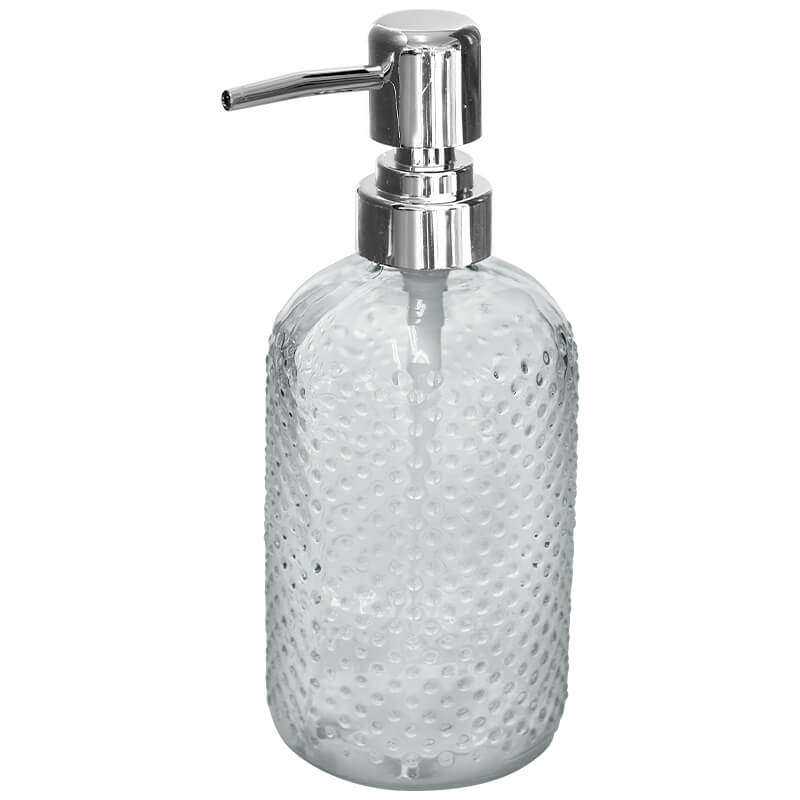 Dotted Glass Liquid Dispenser 400ml - Set of 3