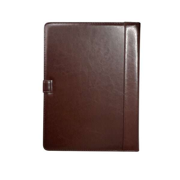 Adpel A4 Genuine Leather Folder with Tab Closure