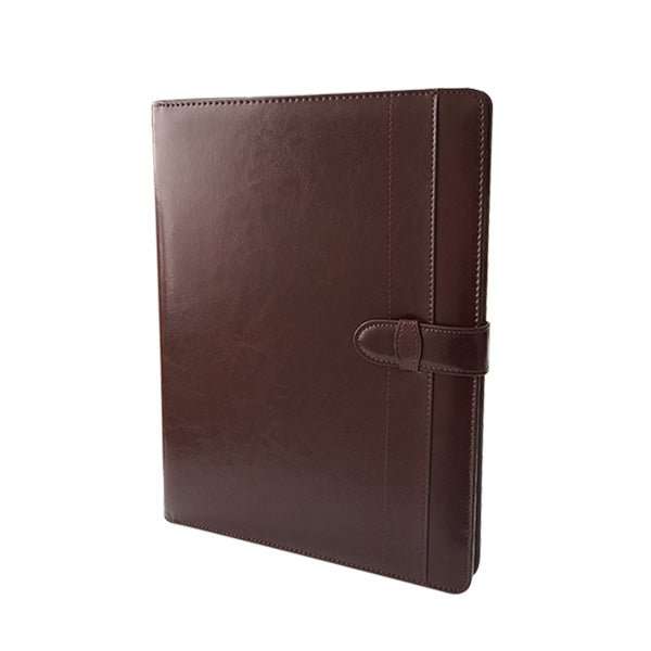Adpel A4 Genuine Leather Folder with Tab Closure