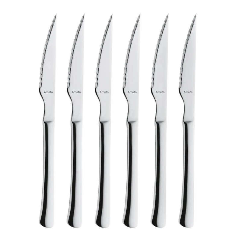 Amefa Chuletero Steak Knives 6pc