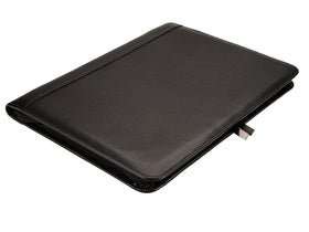 Ascot Genuine Leather Zip Folder A4