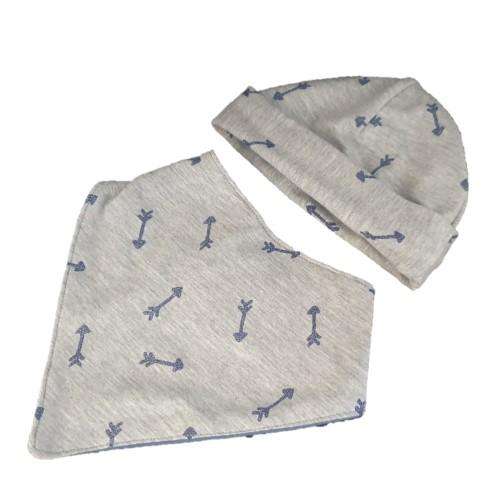 Baby Beanie and Bib Set
