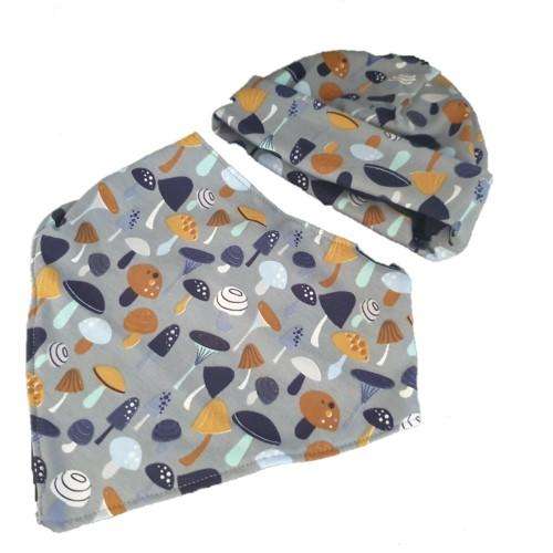 Baby Beanie and Bib Set