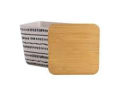 Bamboo Kitchen Organiser