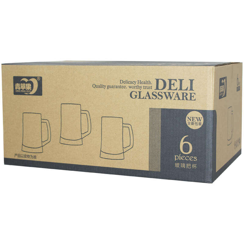 Beer Pub Mug 500ml - Set of 6