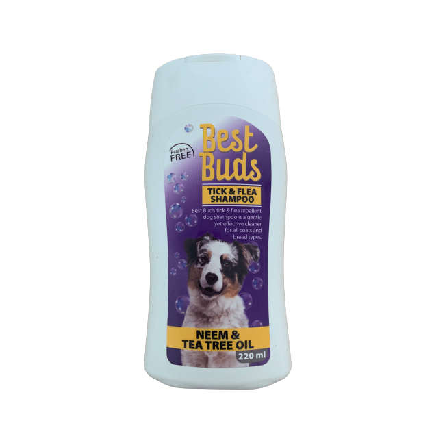 Best Buds Tick & Flea Shampoo - 220ml