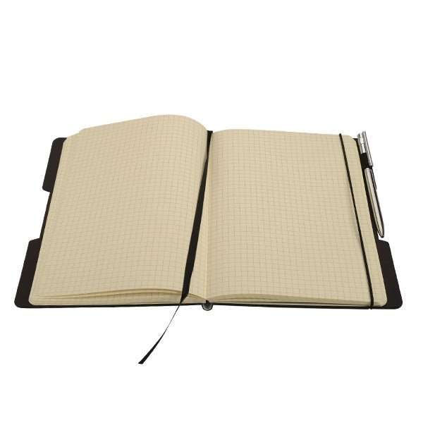 Bettoni A5 Conti PU Notebook - Grid Pages