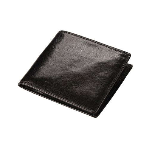 Bifold Wallet Genuine Leather with Coin Pocket