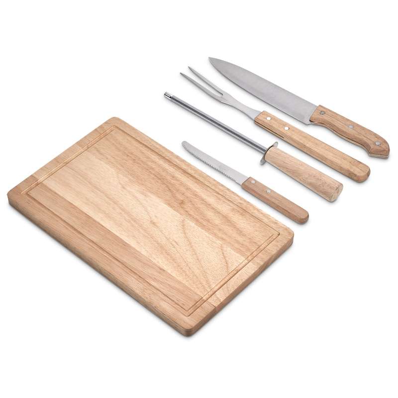 Brenton 5-Piece Braai & Carving Set