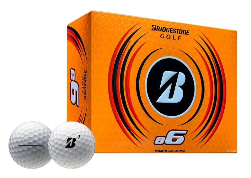 Bridgestone E6 Golf Balls 2023 - Dozen
