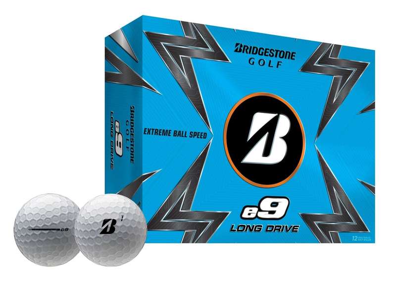 Bridgestone E9 Long Drive Golf Balls 2023 - Dozen