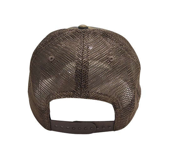 Oil Skin Trucker Cap