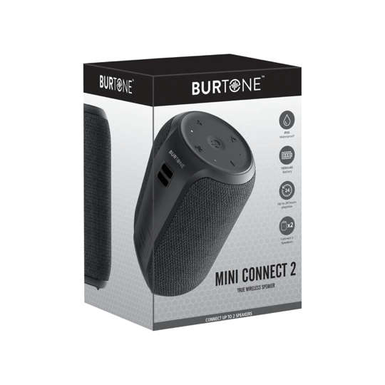 Burtone Mini Connect 2 Wireless Bluetooth Speaker