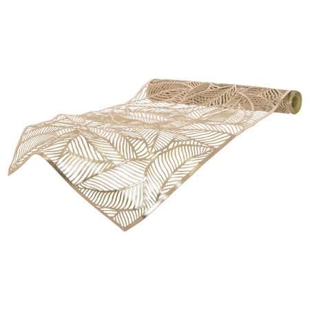 Champagne Leaf Table Runner