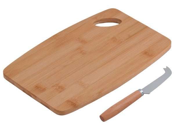 Charcuterie Bamboo Cheese Board and Knife