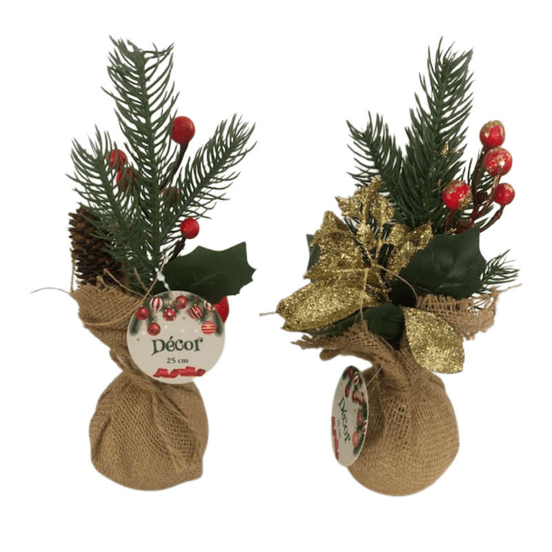 Christmas Table Decor - Set of 2