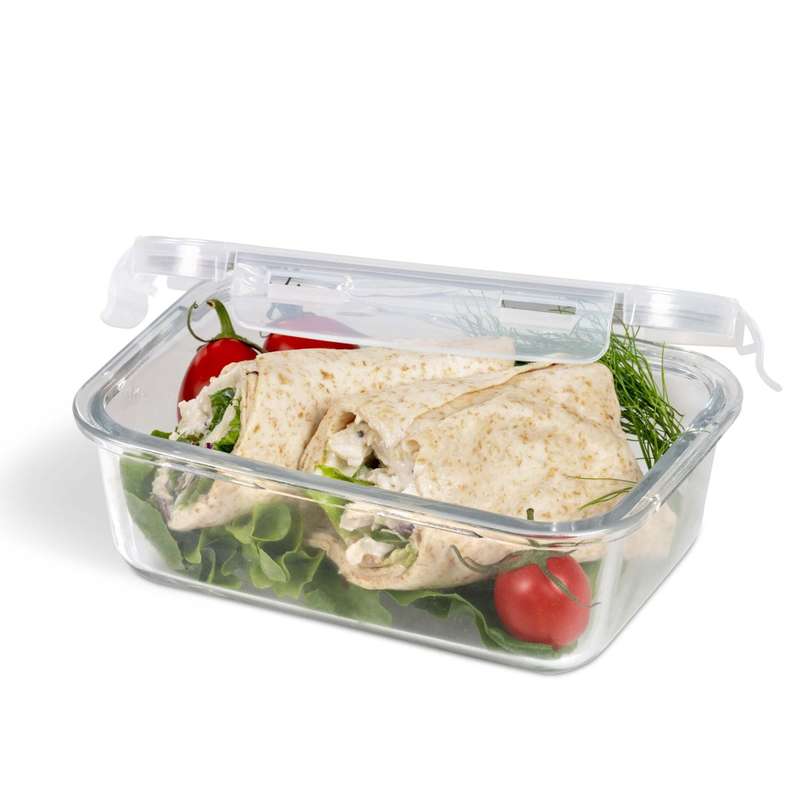 Clarion Glass Tub Food Container