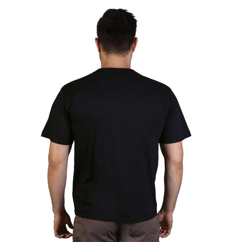 Combed Cotton V-Neck T-Shirt - Mens