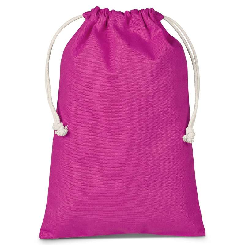 Cotton Coloured Drawstring Pouch
