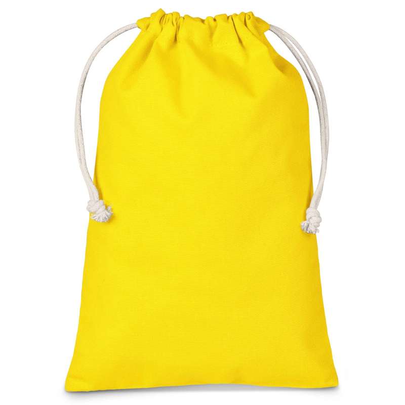 Cotton Coloured Drawstring Pouch