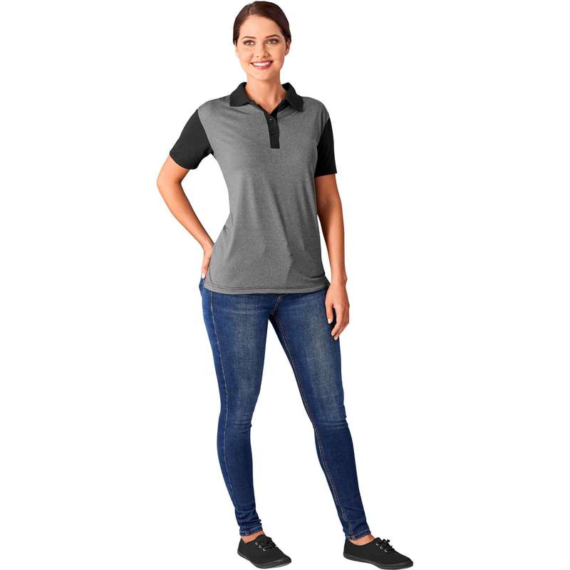 Crossfire Melange Golf Shirt