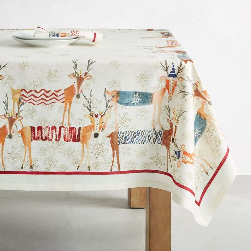 Customised Cotton Rectangle Table Cloth