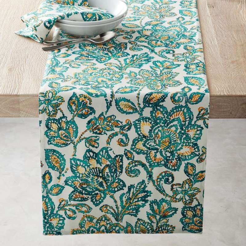 Customised Cotton Table Runner