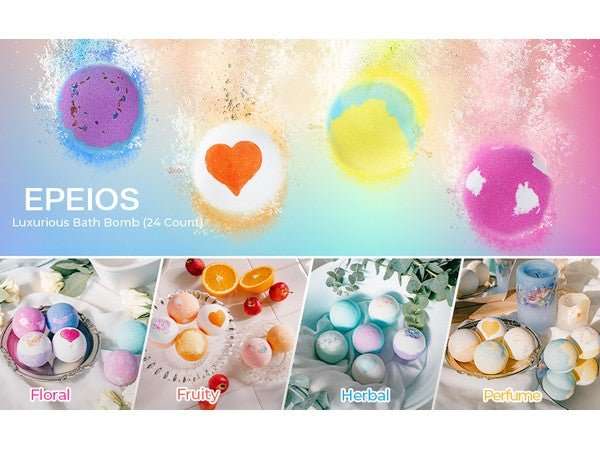 Epeios Premium Bath Bombs 12pc
