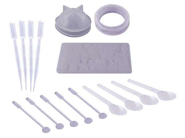 Epoxy Resin Silicone Mould Kit 94pc