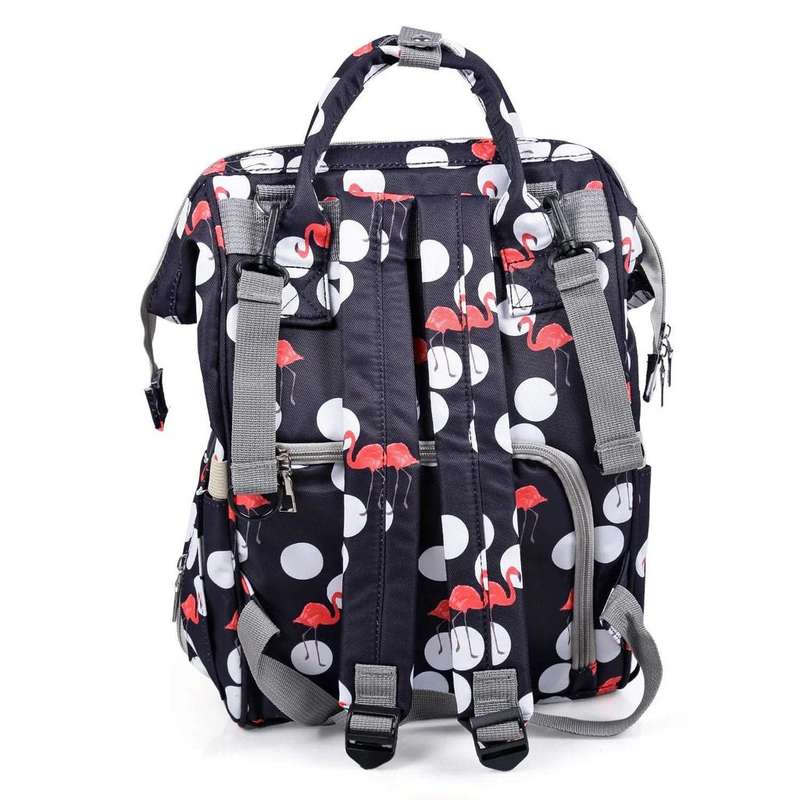Flamingo Baby Diaper Backpack Bag