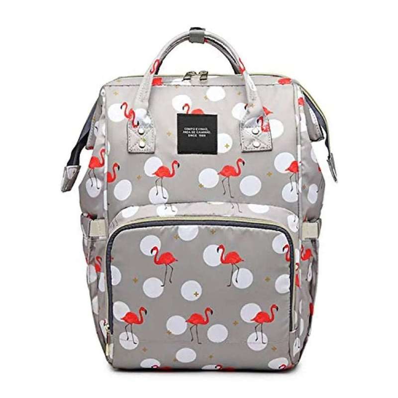 Flamingo Baby Diaper Backpack Bag
