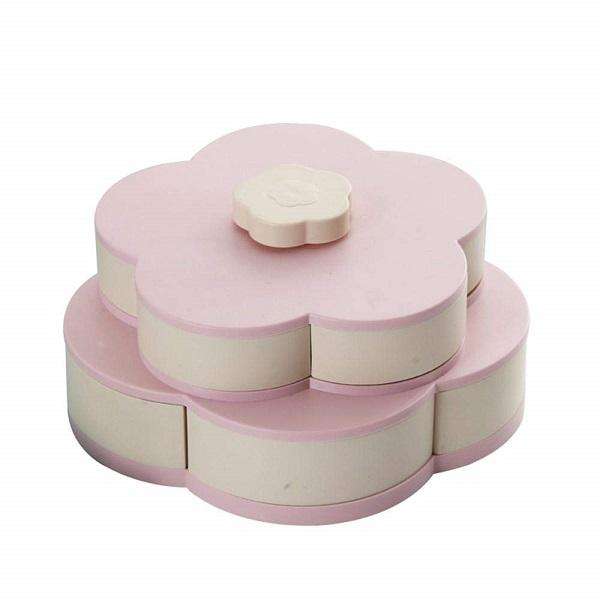 Flower Rotating Candy / Snack Box
