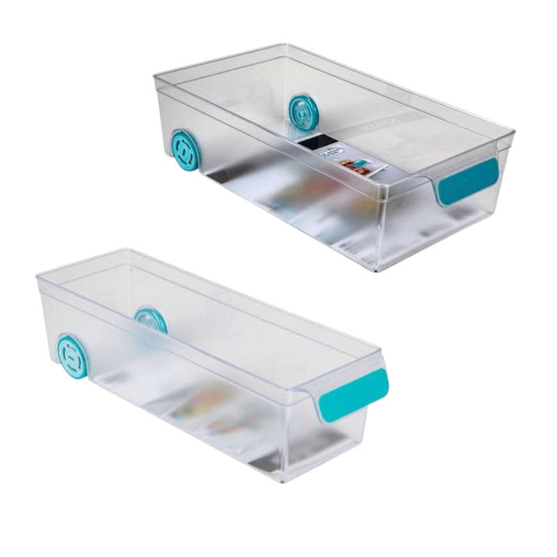 Gondol Fridge Storage Organiser with Handle & Wheels