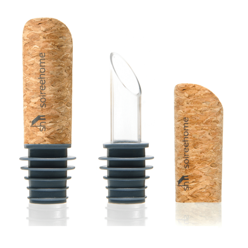 Gourmet Wine Spout & Cork Preserver - 2 Pack