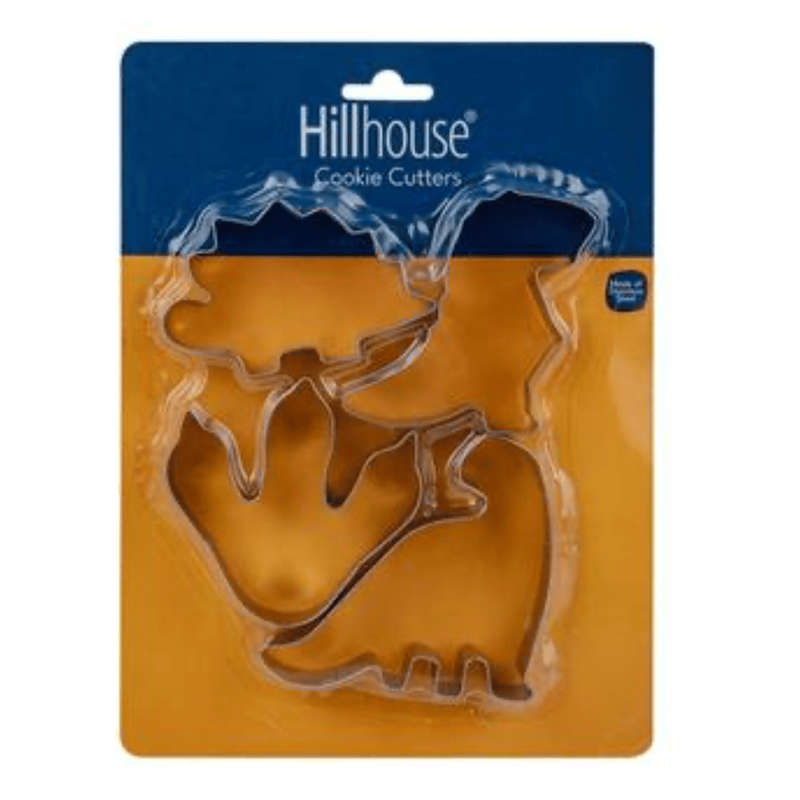 Hillhouse Cookie Cutters - Dinosaurs 4pc