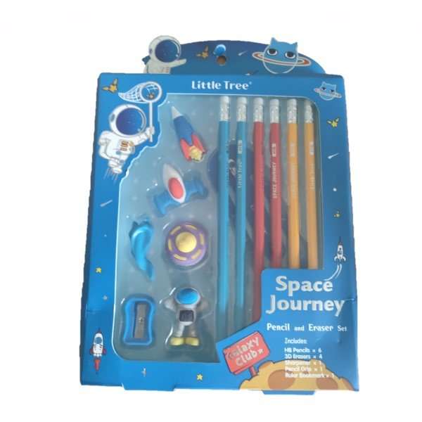 Kids Pencil and Eraser Set