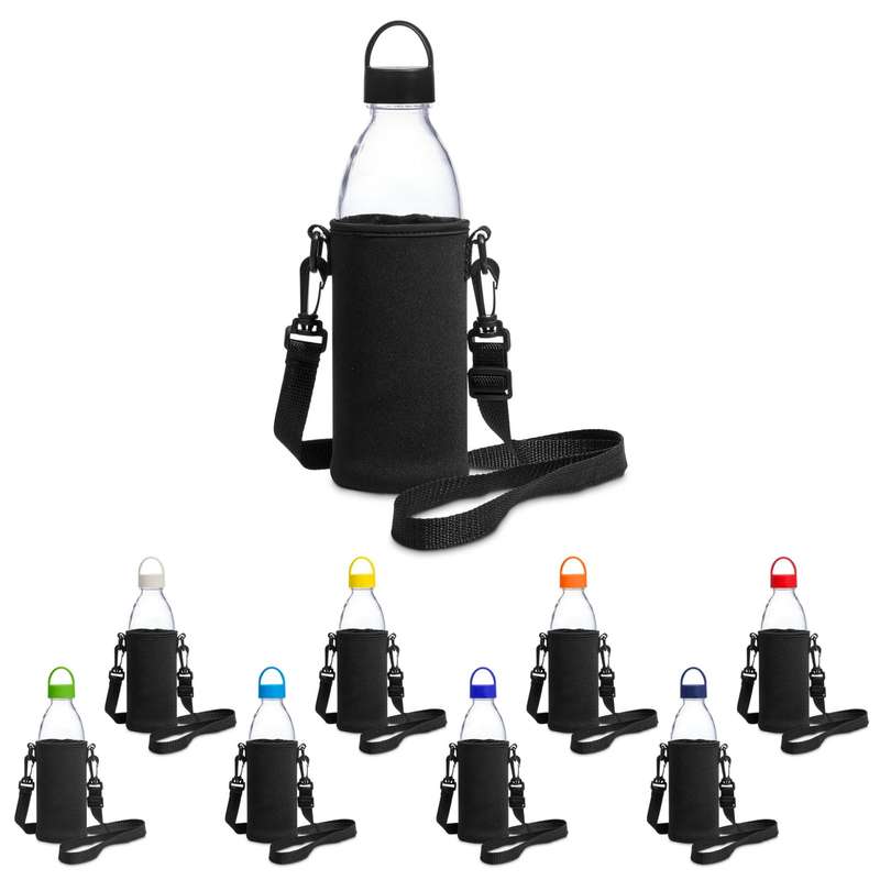 Kooshty Hands-Free Glass Water Bottle  850ml