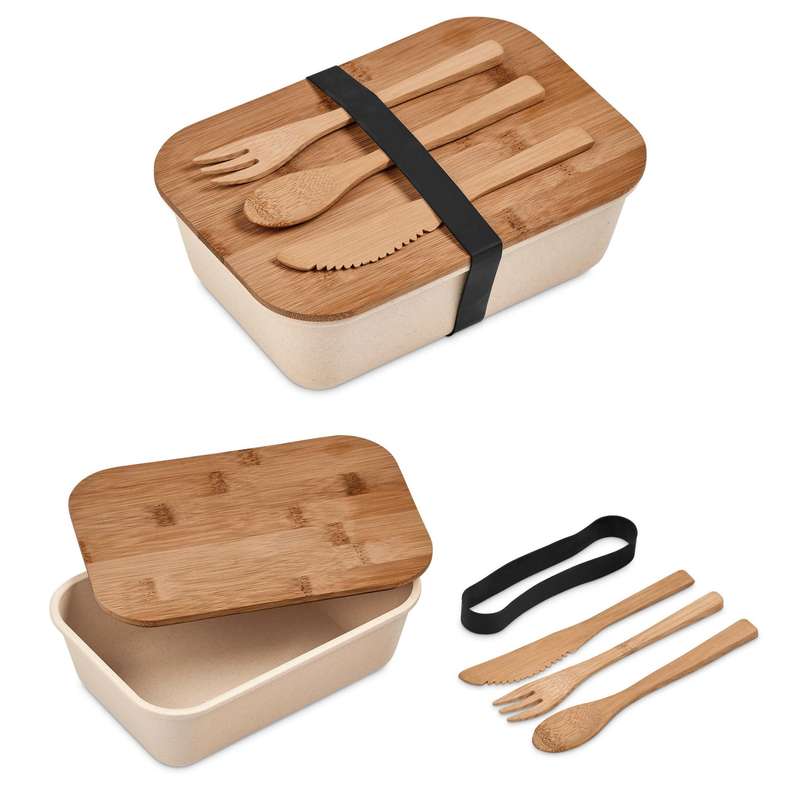 Kooshty Natura Plus Bamboo Fibre Lunch Box Set