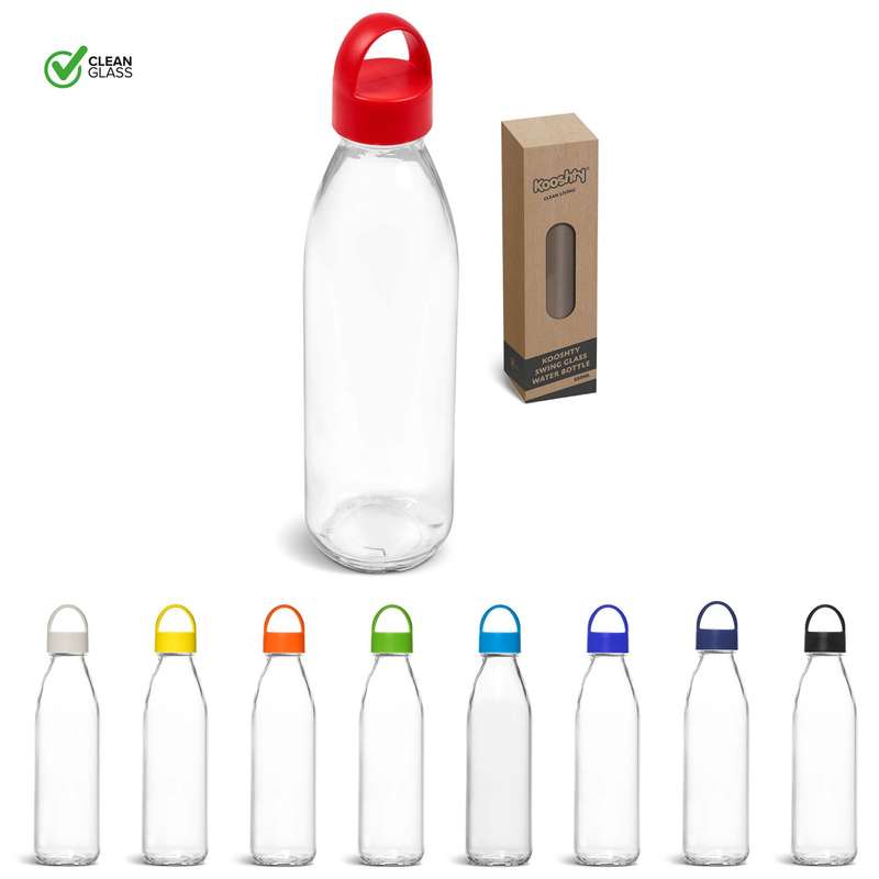 Kooshty Swing Glass Water Bottle - 650ml