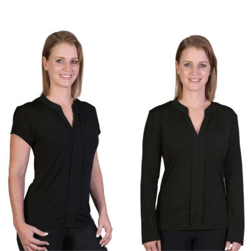 Ladies Emma Blouse - Short & Long Sleeve