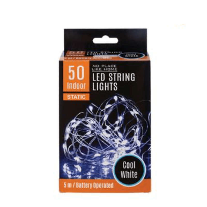 LED String Lights Battery Operated - 5m Indoor